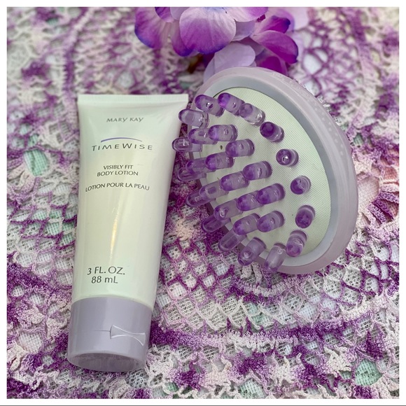 Mary Kay Timewise “Visibly Fit Body Lotion” & Massager Set Get Summer Ready 😎👙 - Picture 2 of 13